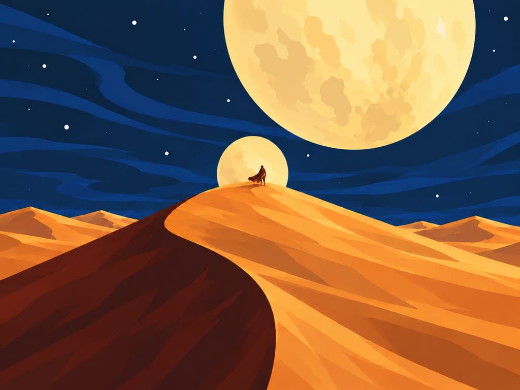 Warm Sand Desert