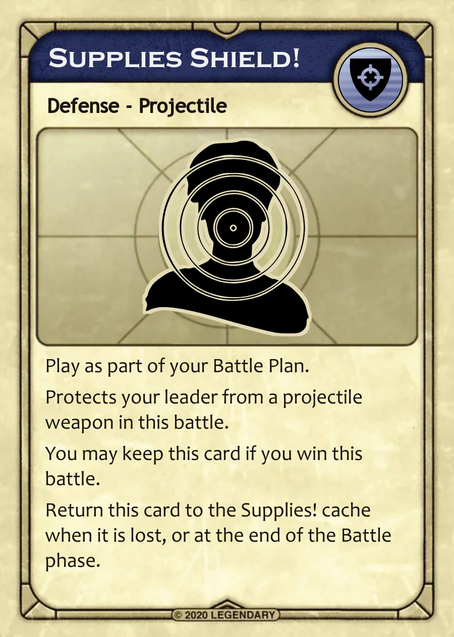 Supplies Shield!
