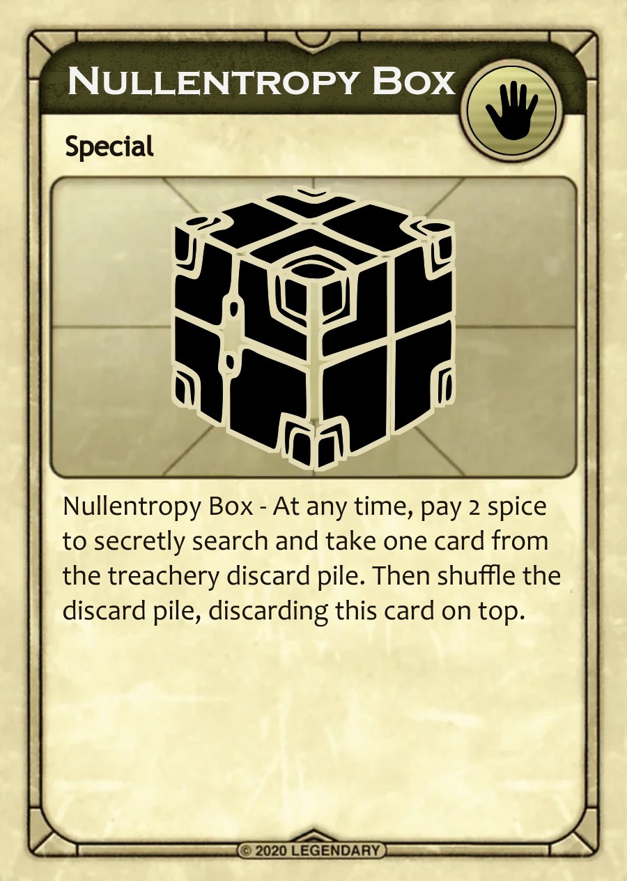 Nullentropy Box